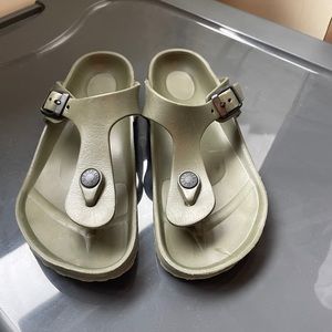 Green Birkenstock’s